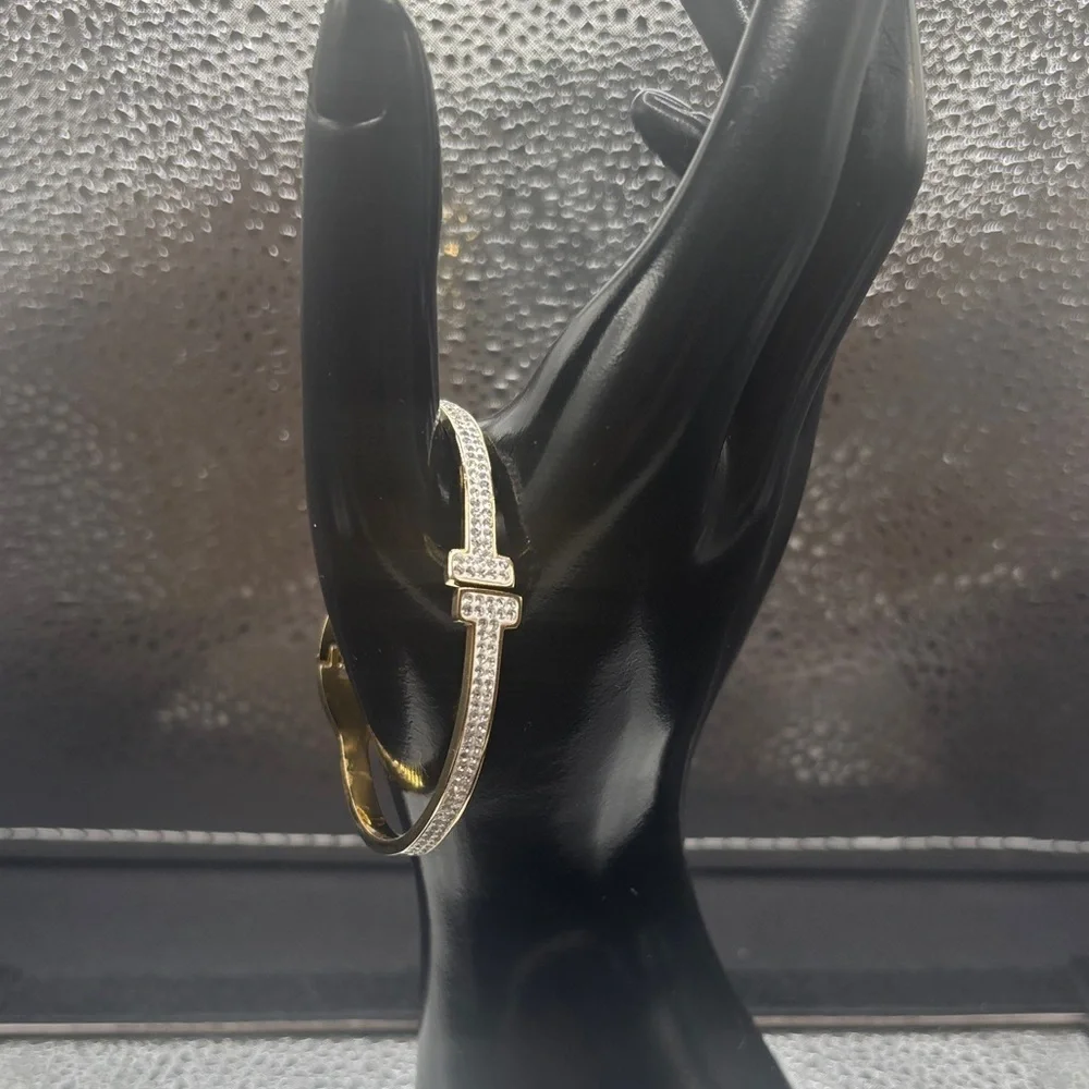 Elegant Gold Stainless Bracelet.